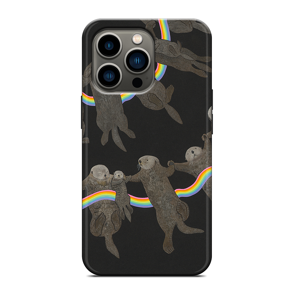 Otter Rings iPhone Case