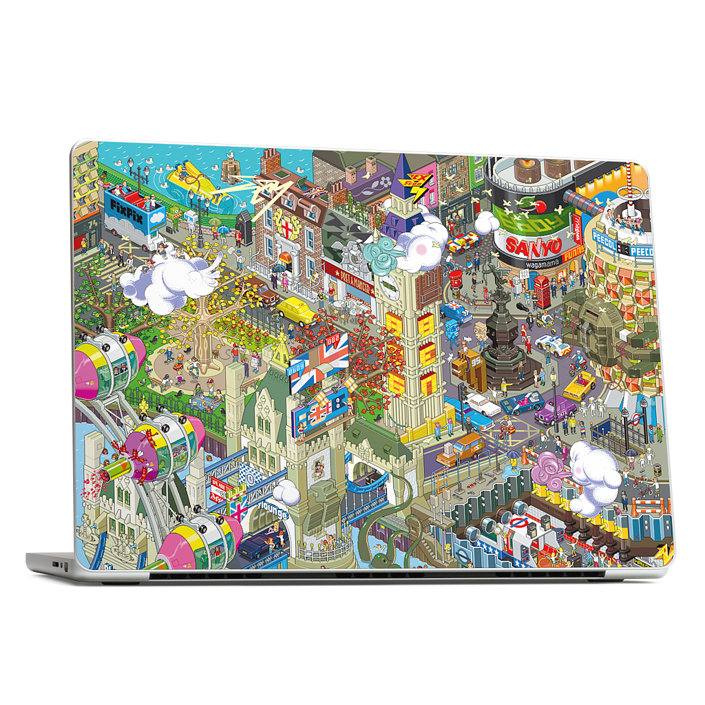 London MacBook Skin