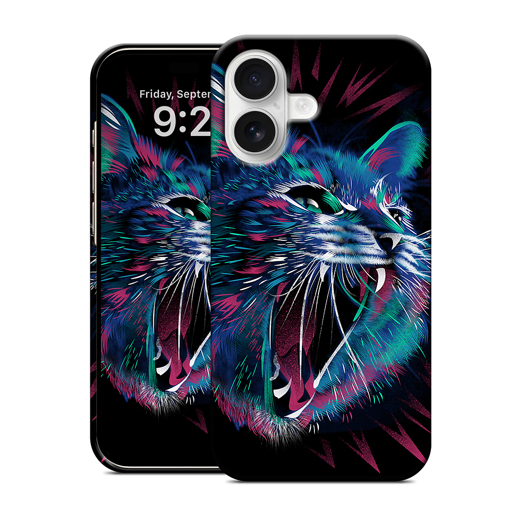 WILD CAT iPhone Case