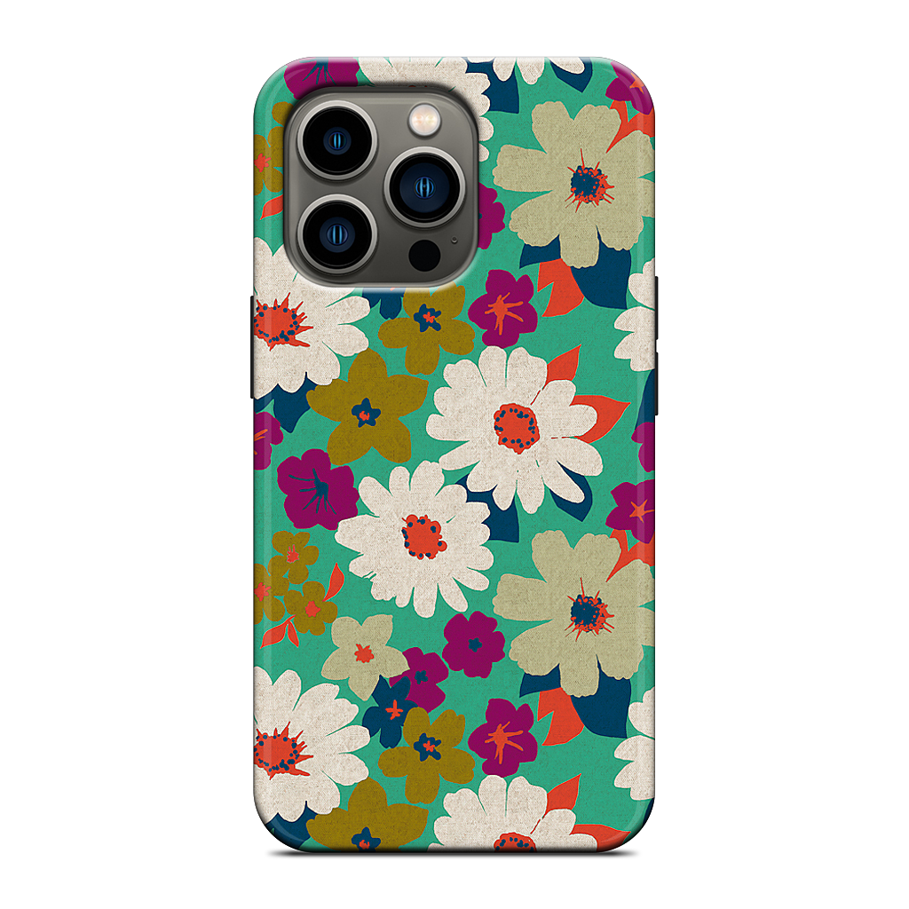 Vintage Flowers iPhone Case