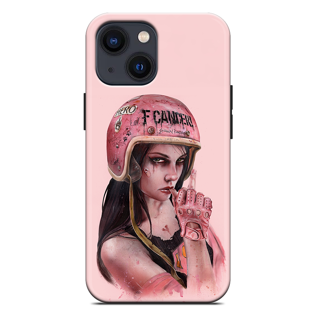 F Cancer iPhone Case