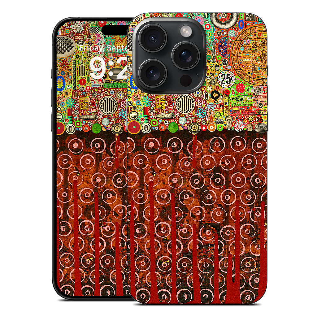 Percolations iPhone Skin