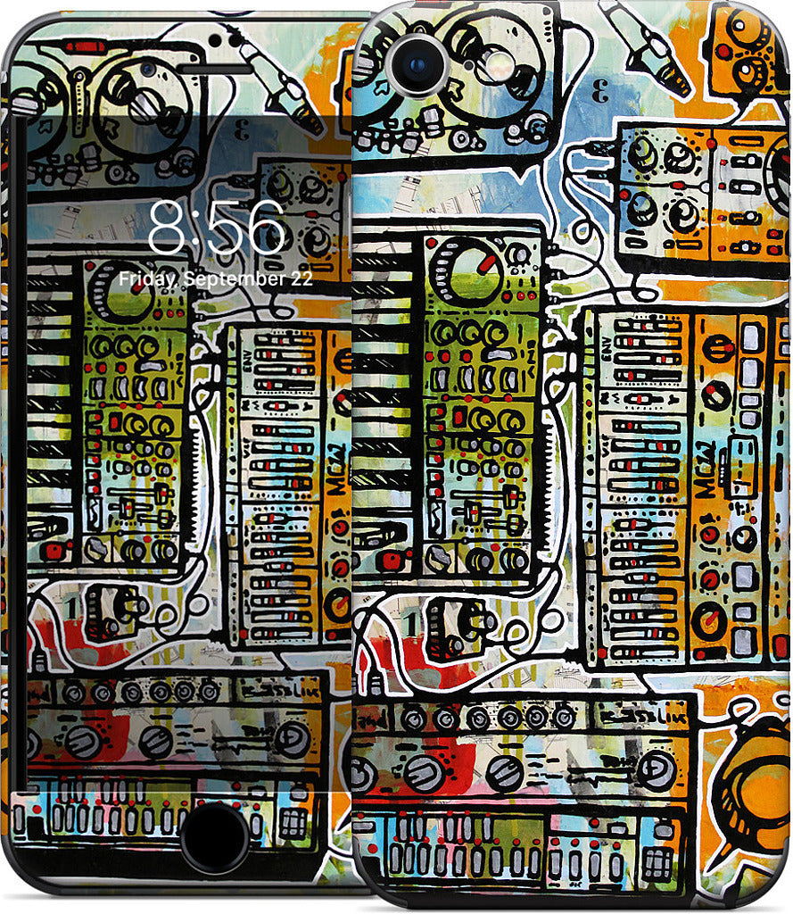 Control Voltages iPhone Skin