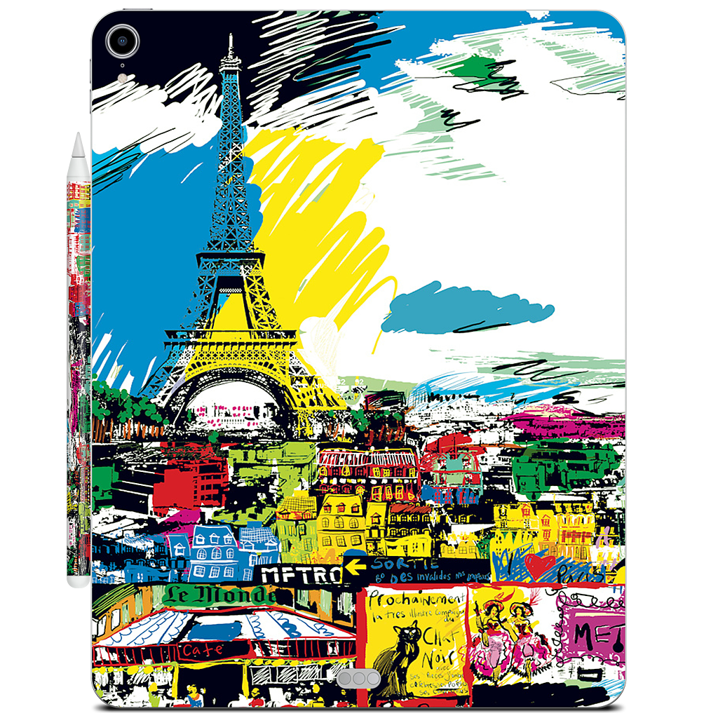 Paris Skyline iPad Skin