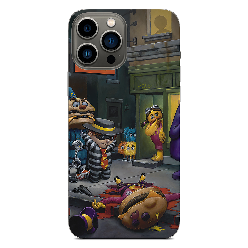 McCheese Gets Greased iPhone Skin