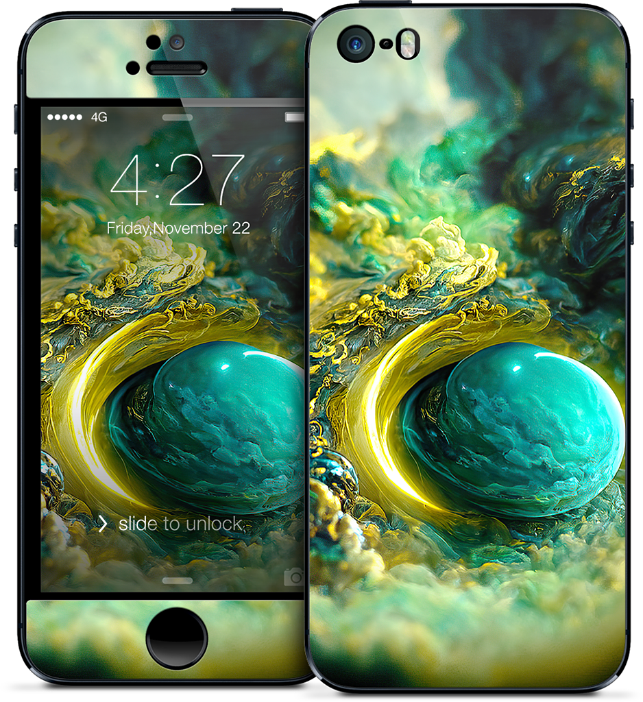 Planetary Accretion iPhone Skin