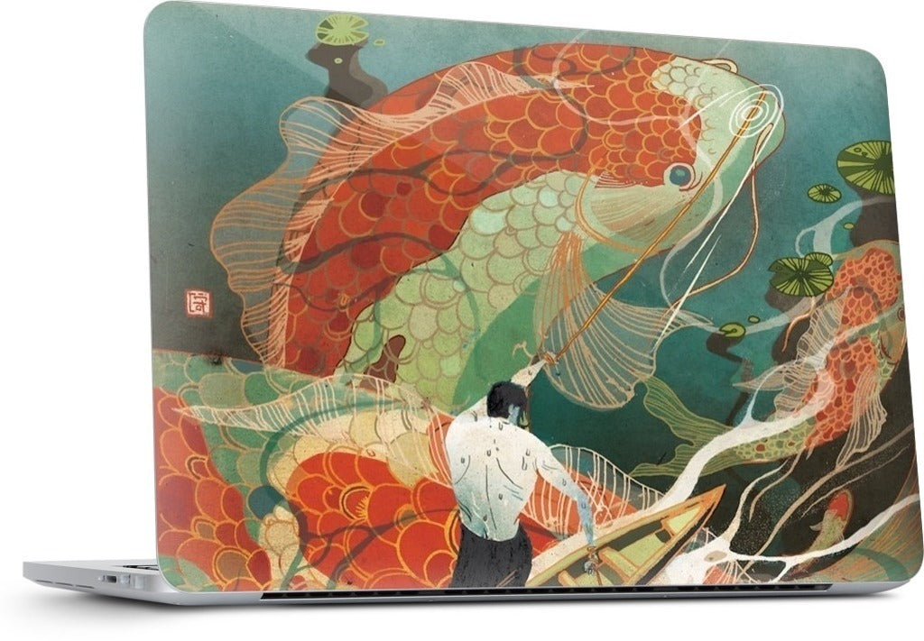 Koi Dance MacBook Skin