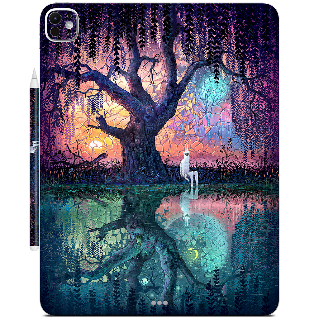 On the Banks of Broken Worlds iPad Skin