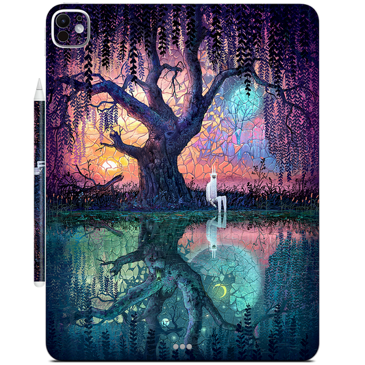 On the Banks of Broken Worlds iPad Skin