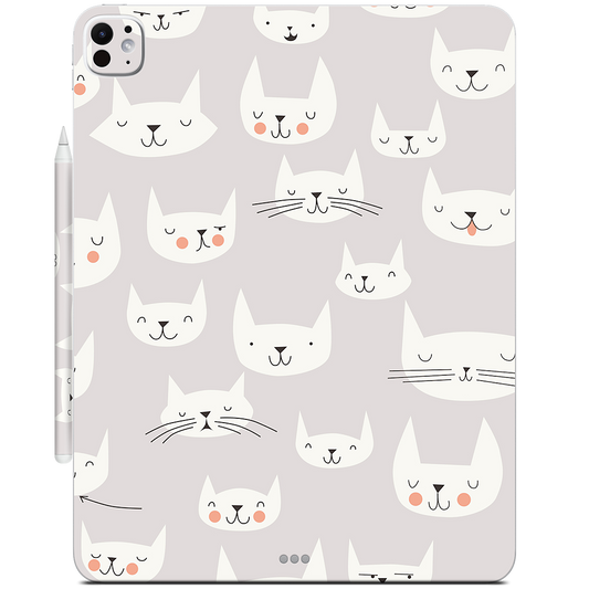 Cat Faces iPad Skin