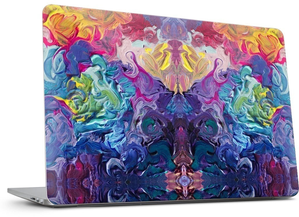 Rainbow Flow Abstract MacBook Skin