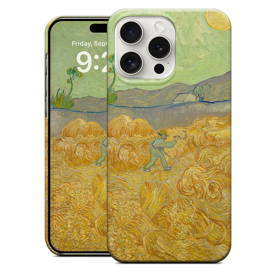 Wheatfield with a Reaper iPhone Case