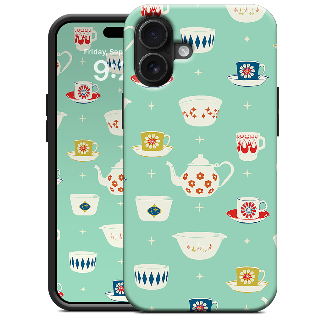 Happy Dishes iPhone Case