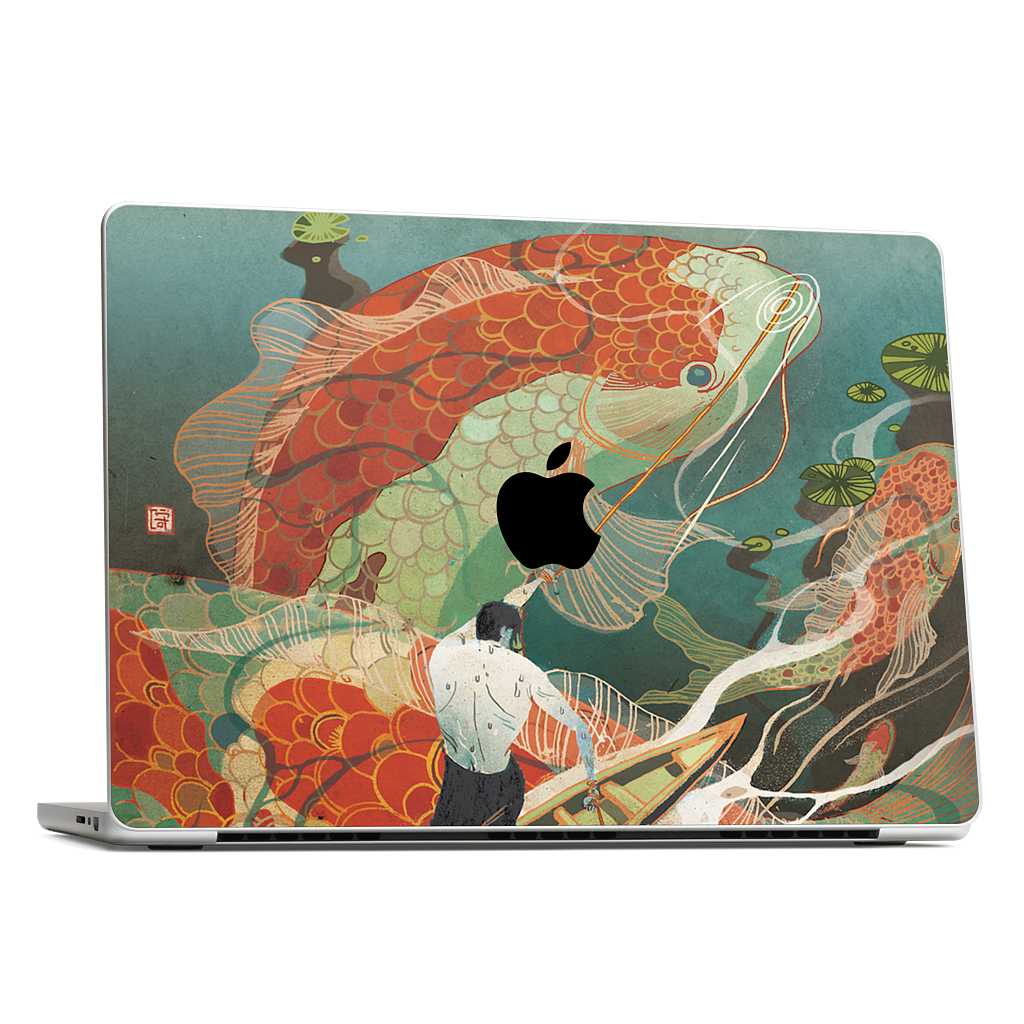 Koi Dance MacBook Skin