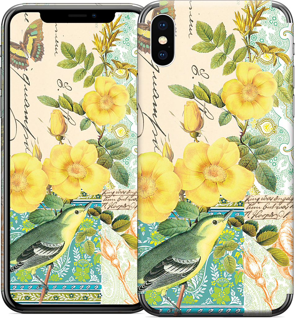 Yellow Bird iPhone Skin