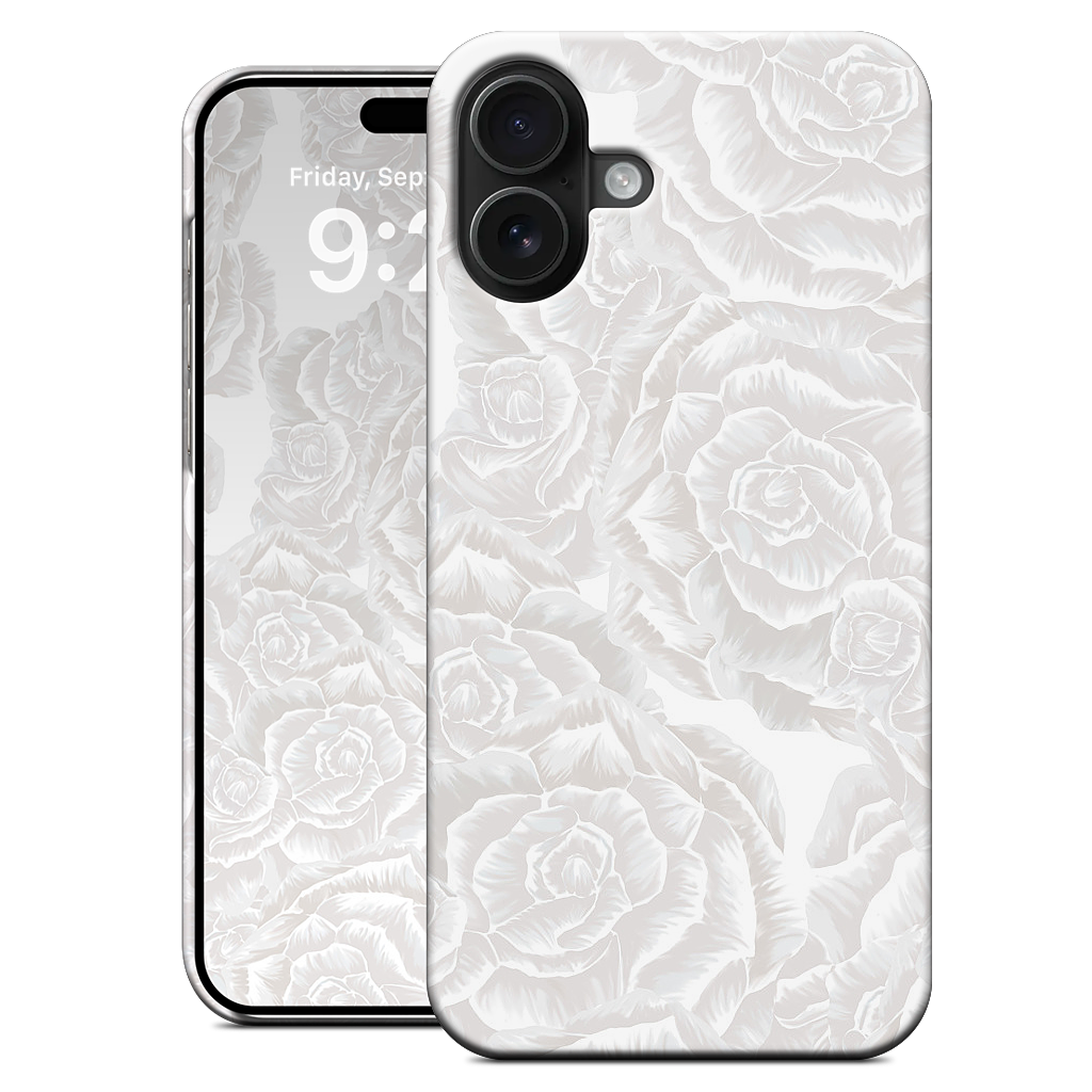 White Rose iPhone Case