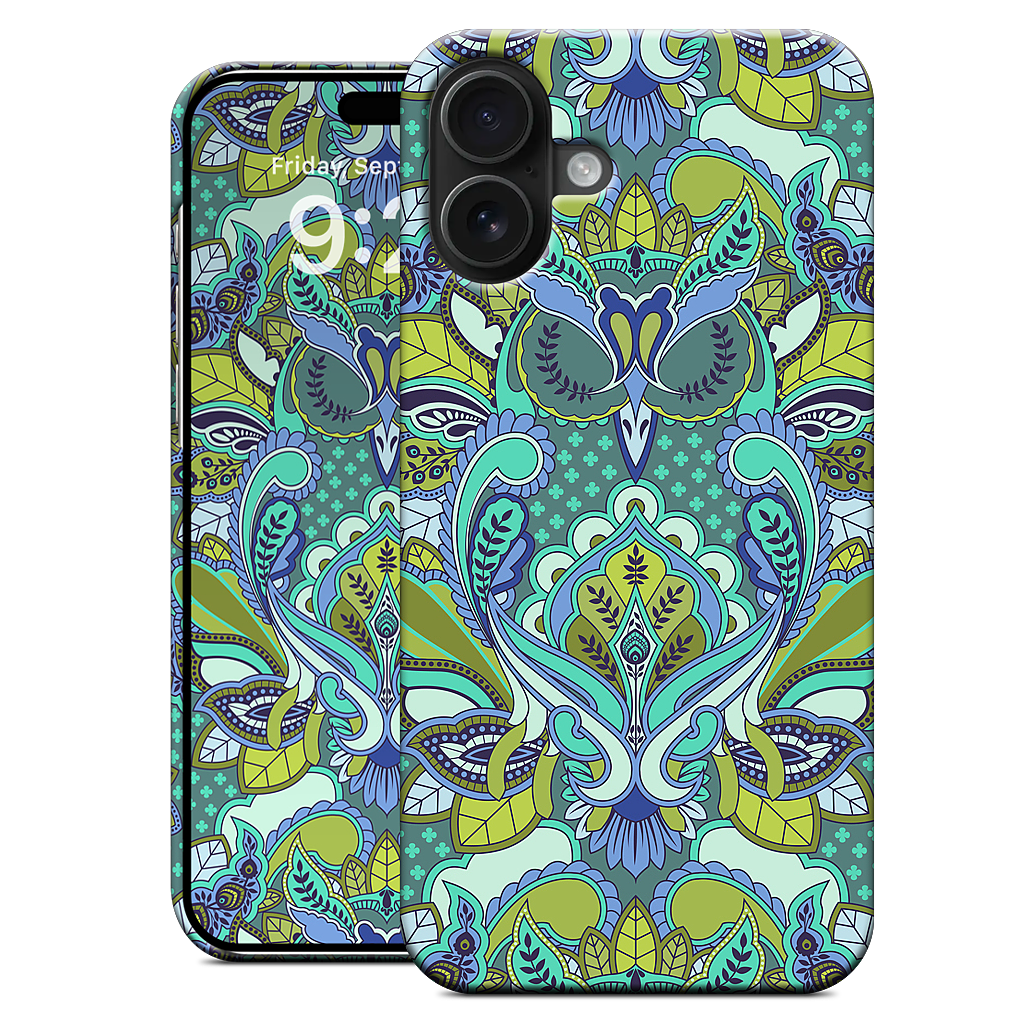 Owl Forget Me Not iPhone Case