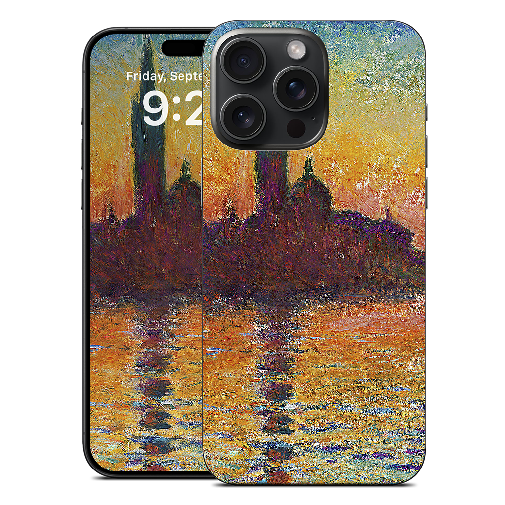 Sunset in Venice iPhone Skin