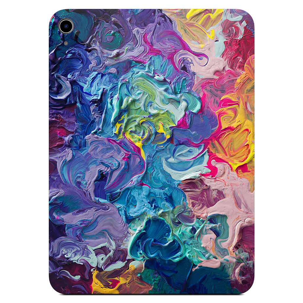 Rainbow Flow Abstract iPad Skin