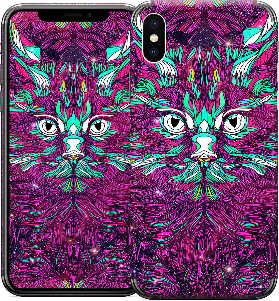 Space Cat iPhone Skin