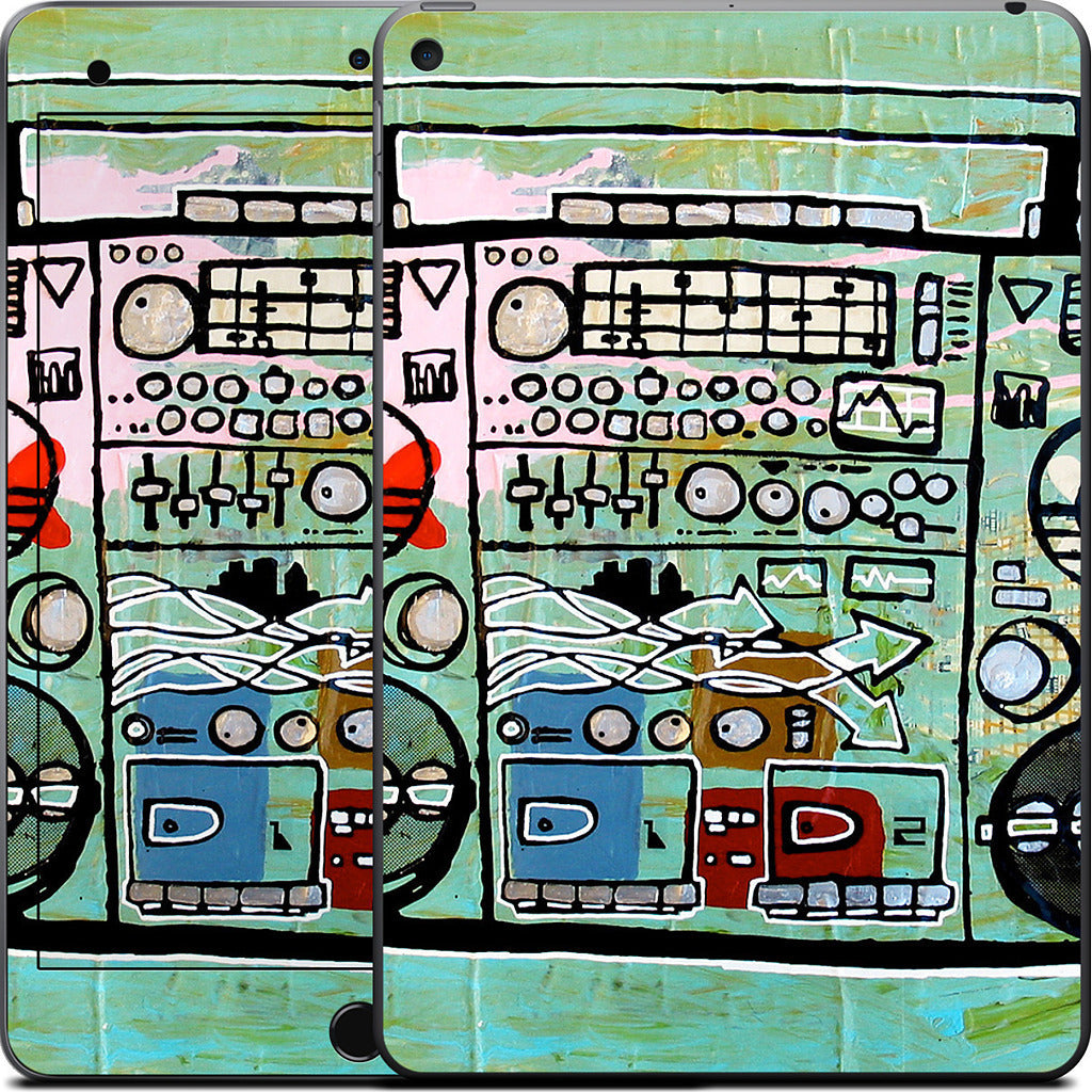 Ghetto Blaster iPad Skin