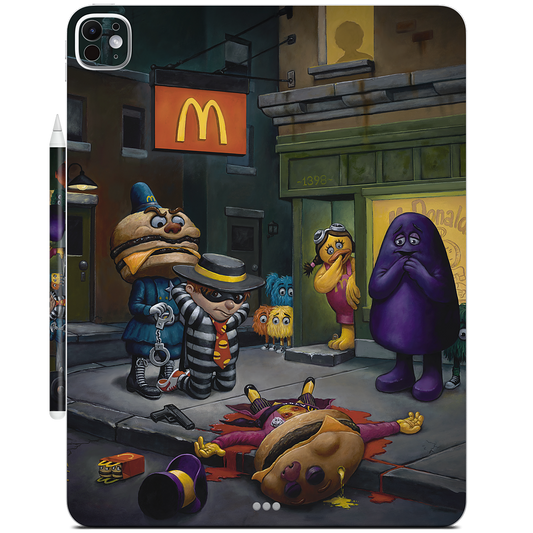 McCheese Gets Greased iPad Skin