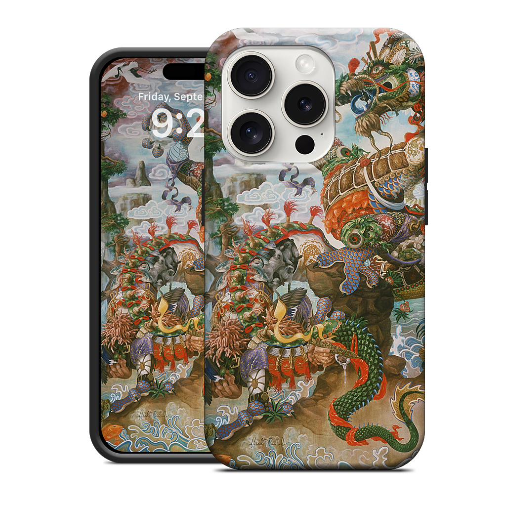 Brewing The Yangze iPhone Case