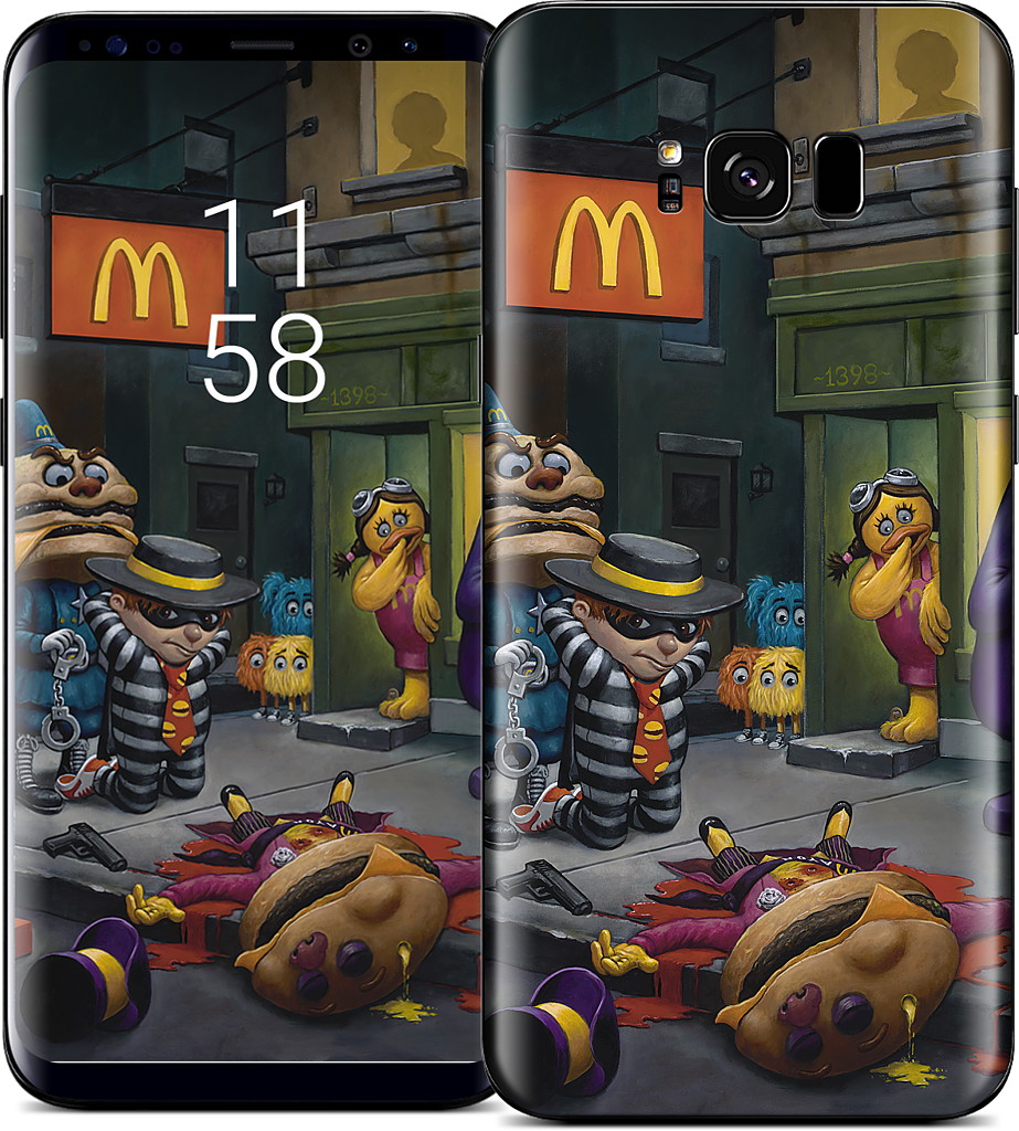 McCheese Gets Greased Samsung Skin