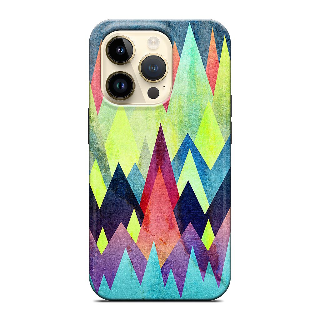 Land of northern lights iPhone Case