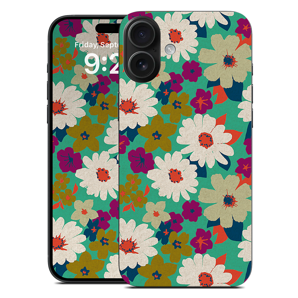 Vintage Flowers iPhone Skin