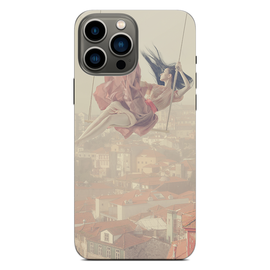 Swinging Over Oporto iPhone Skin