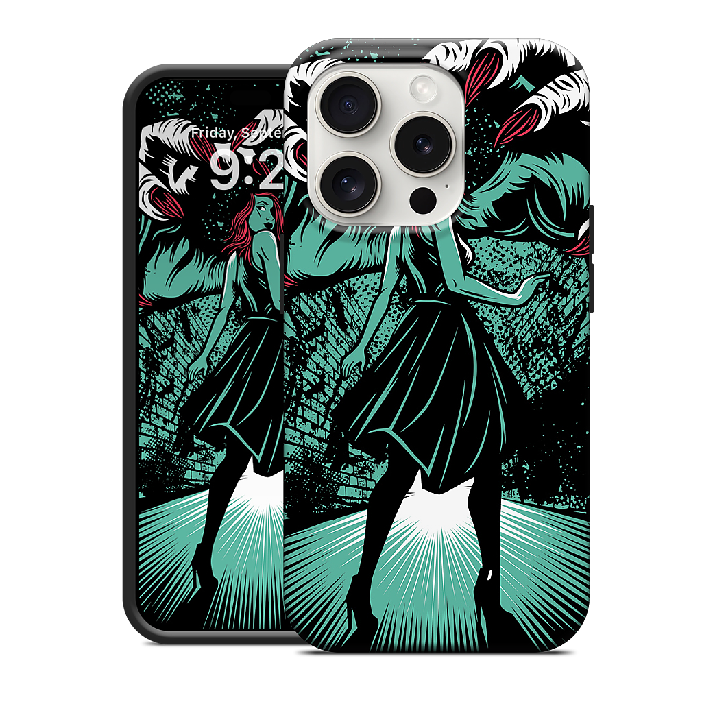 Molly vs The Zombie iPhone Case