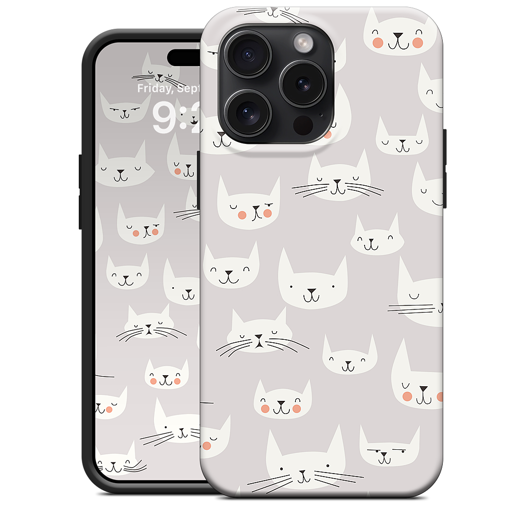 Cat Faces iPhone Case