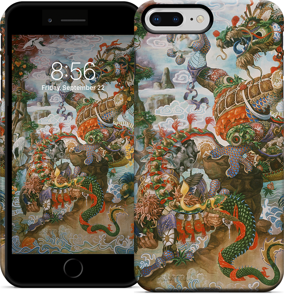 Brewing The Yangze iPhone Case