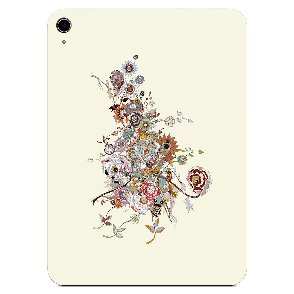 Chaos Bloom Spring Irritation iPad Skin