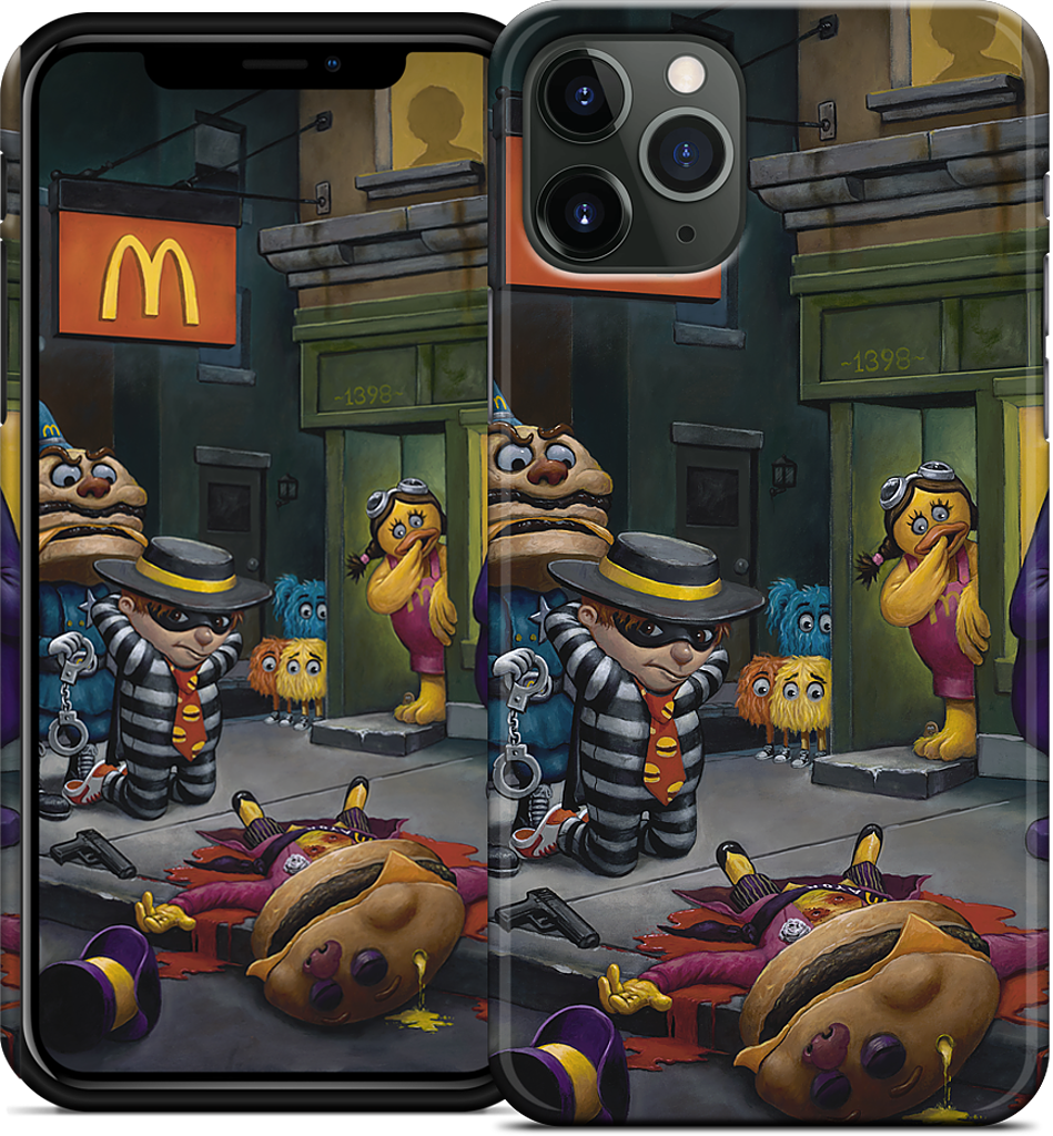 McCheese Gets Greased iPhone Case