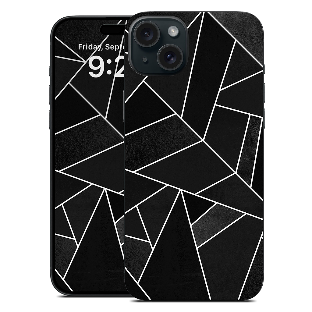 Black Stone iPhone Skin