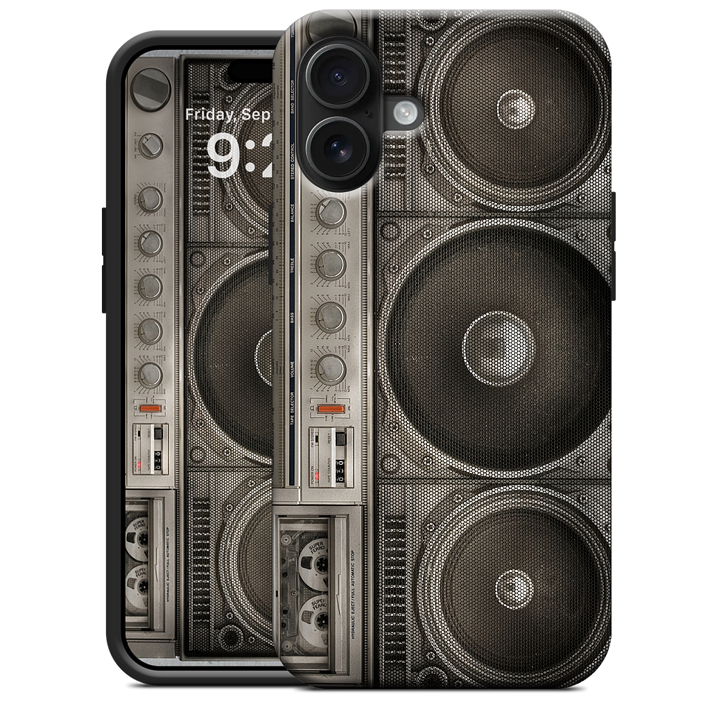 Boombox iPhone Case