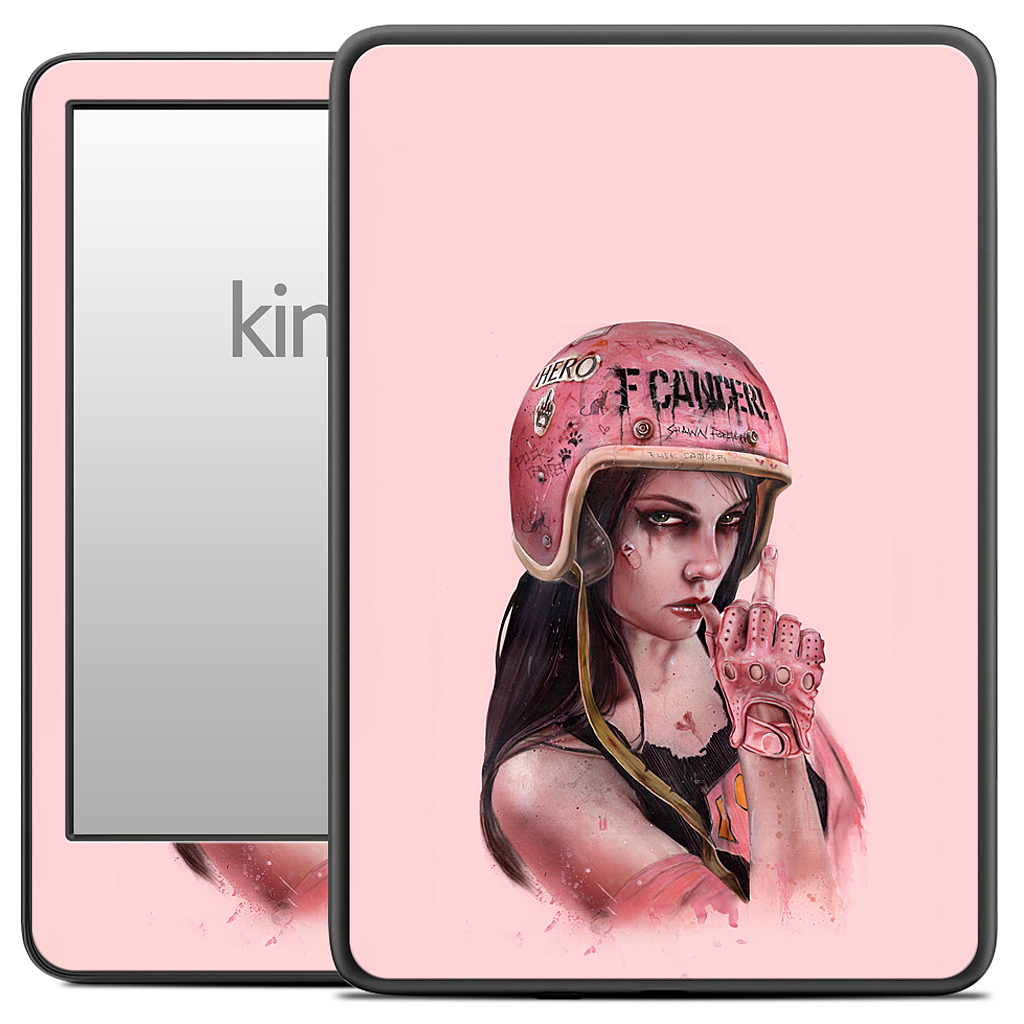 F Cancer Kindle Skin