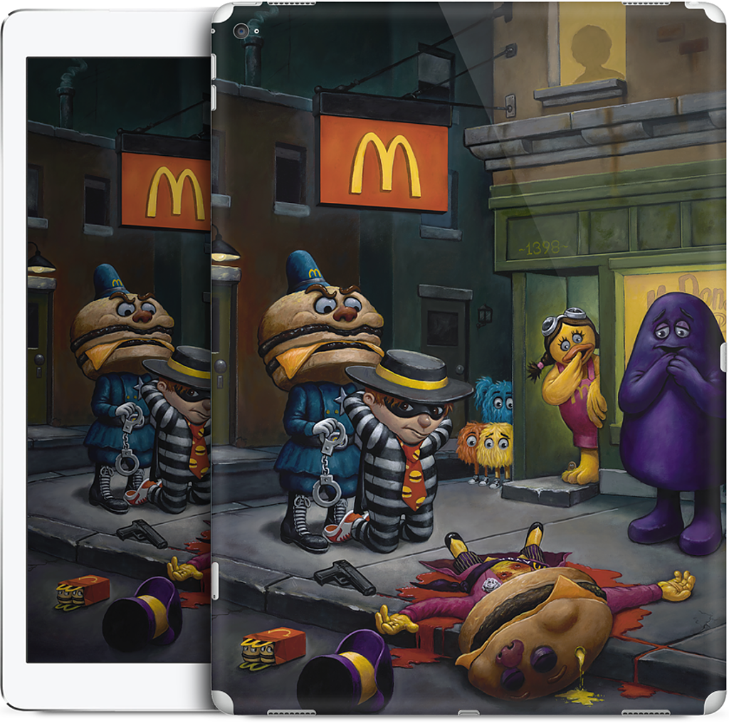 McCheese Gets Greased iPad Skin