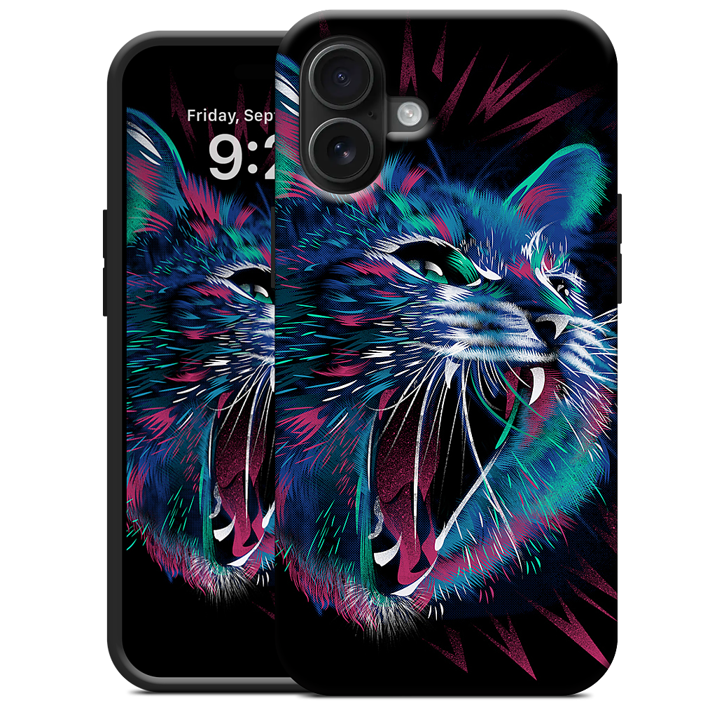 WILD CAT iPhone Case