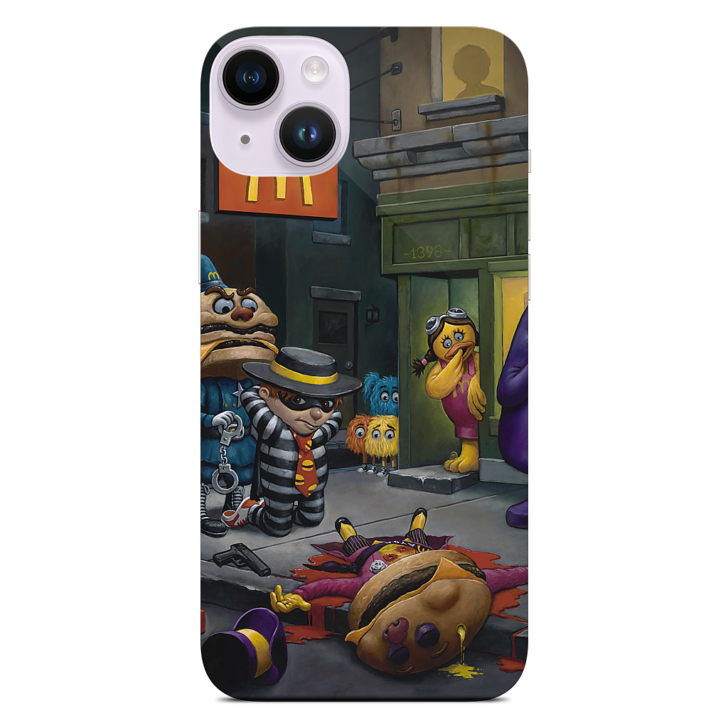 McCheese Gets Greased iPhone Skin