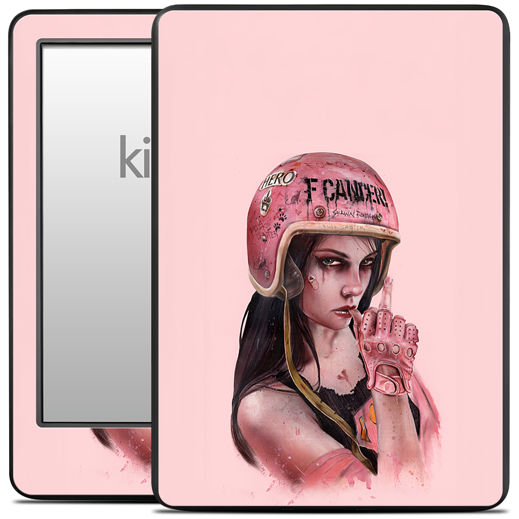 F Cancer Kindle Skin