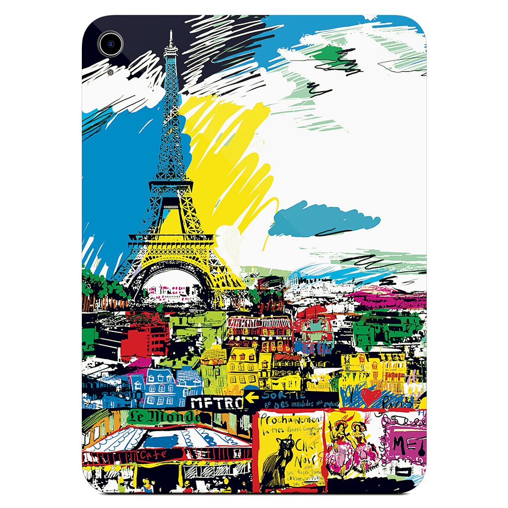 Paris Skyline iPad Skin