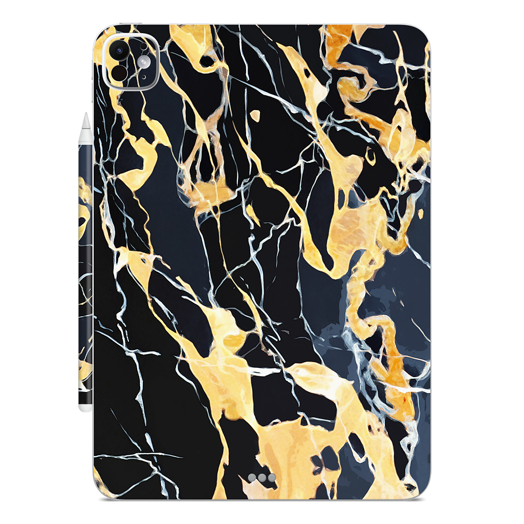 Black Marble iPad Skin