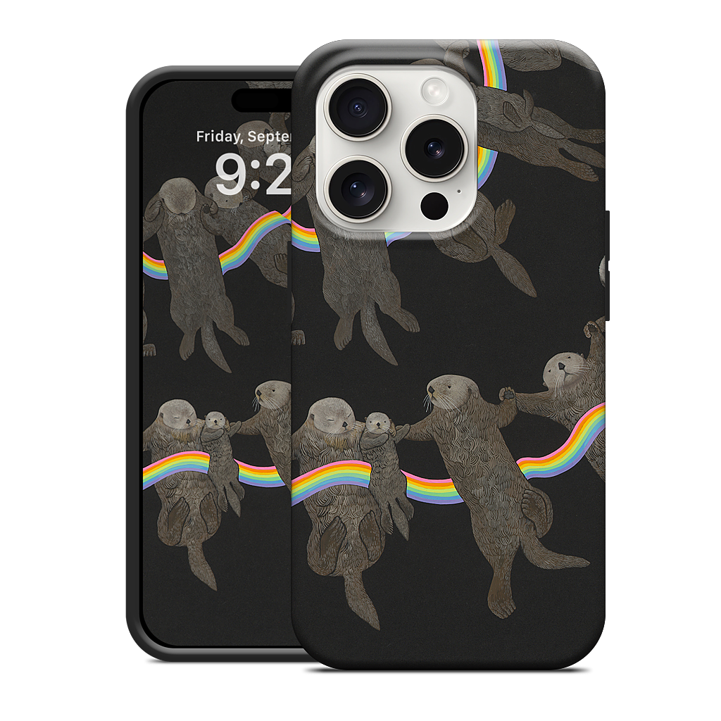 Otter Rings iPhone Case