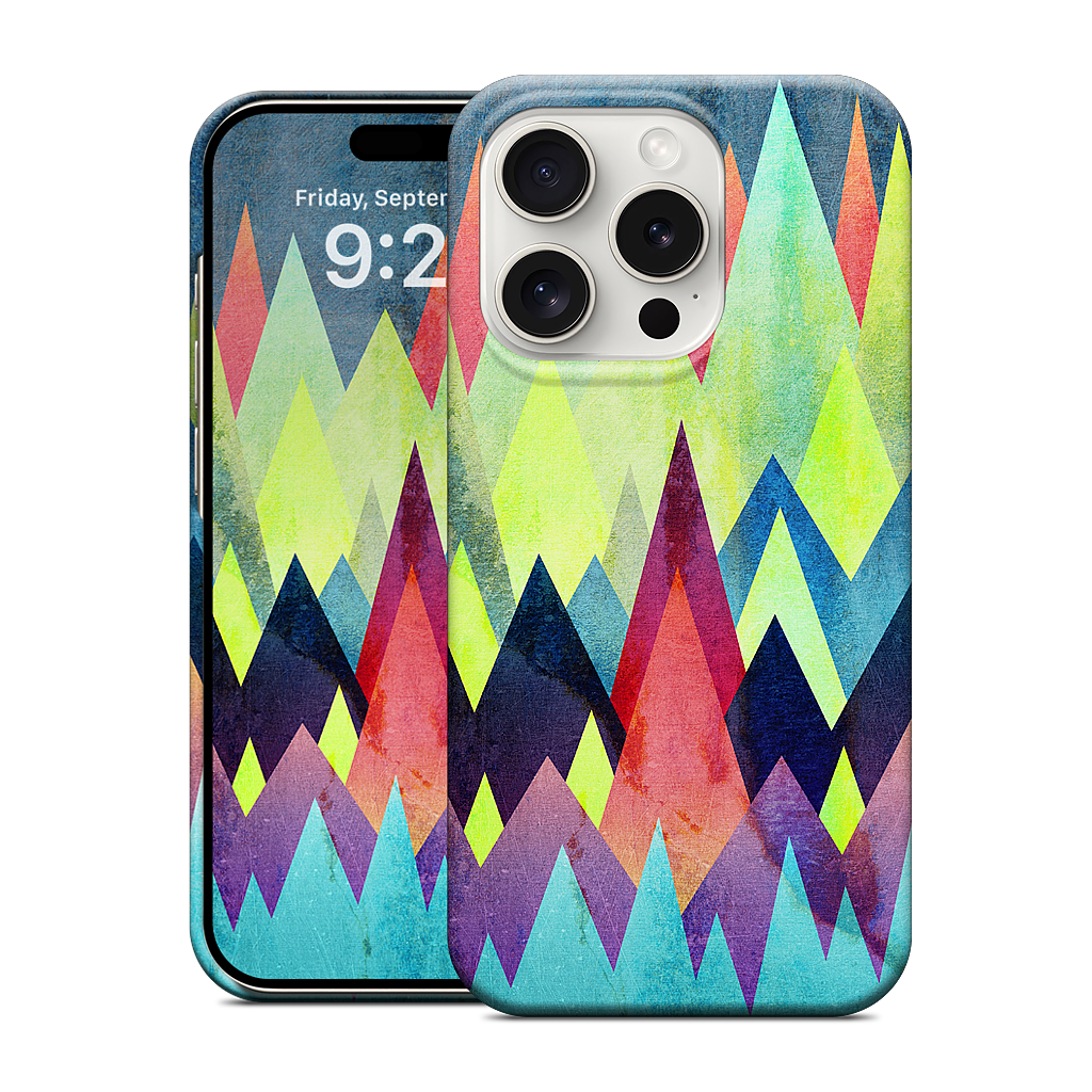 Land of northern lights iPhone Case