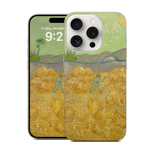 Wheatfield with a Reaper iPhone Skin