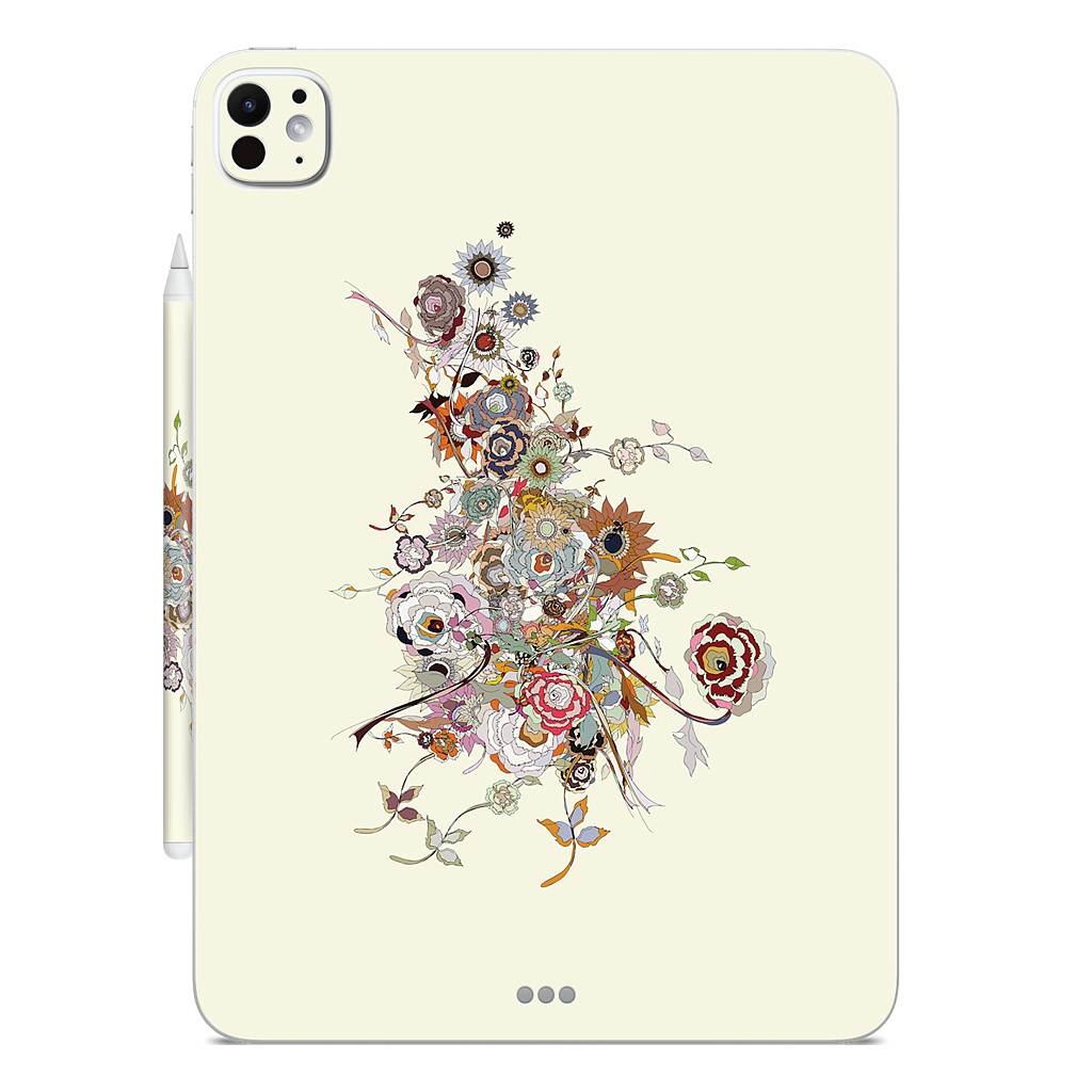 Chaos Bloom Spring Irritation iPad Skin