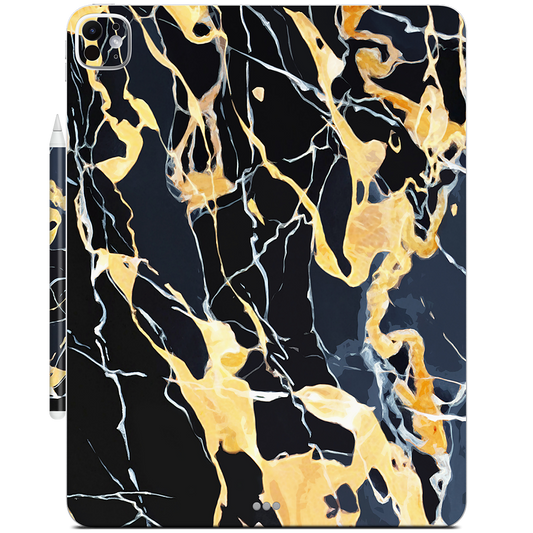 Black Marble iPad Skin